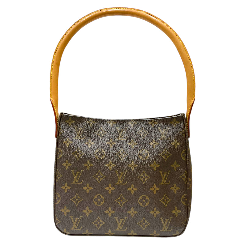 ルイ・ヴィトン LOUIS VUITTON ルーピングMM M51146 ブラウン モノグラム・キャンバス/レザー   レディース ショルダーバッグ