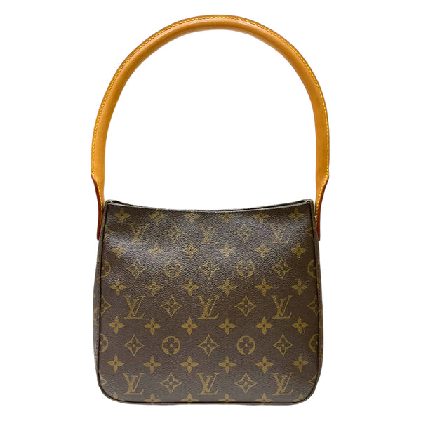 ルイ・ヴィトン LOUIS VUITTON ルーピングMM M51146 ブラウン モノグラム・キャンバス/レザー   レディース ショルダーバッグ