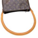 ルイ・ヴィトン LOUIS VUITTON ルーピングMM M51146 ブラウン モノグラム・キャンバス/レザー   レディース ショルダーバッグ