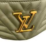 ルイ・ヴィトン LOUIS VUITTON ニューウェーブ・バムバッグ M55528 カーキ レザー メンズ ショルダーバッグ