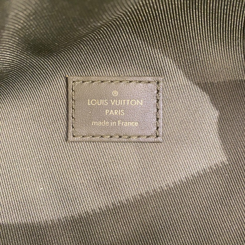 ルイ・ヴィトン LOUIS VUITTON ニューウェーブ・バムバッグ M55528 カーキ レザー メンズ ショルダーバッグ