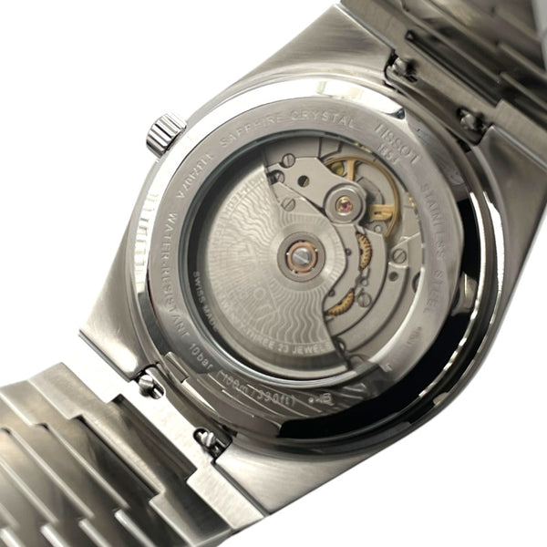 ティソ TISSOT PRX パワーマティック80 T137.407.11.351.00 ブルー SS メンズ 腕時計