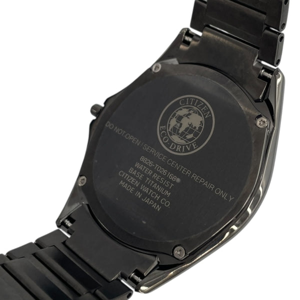 シチズン CITIZEN エコ・ドライブ ワン 世界限定200本 AR5035-55E ブラック セラミック/スーパーチタニウム ソーラー メンズ 腕時計