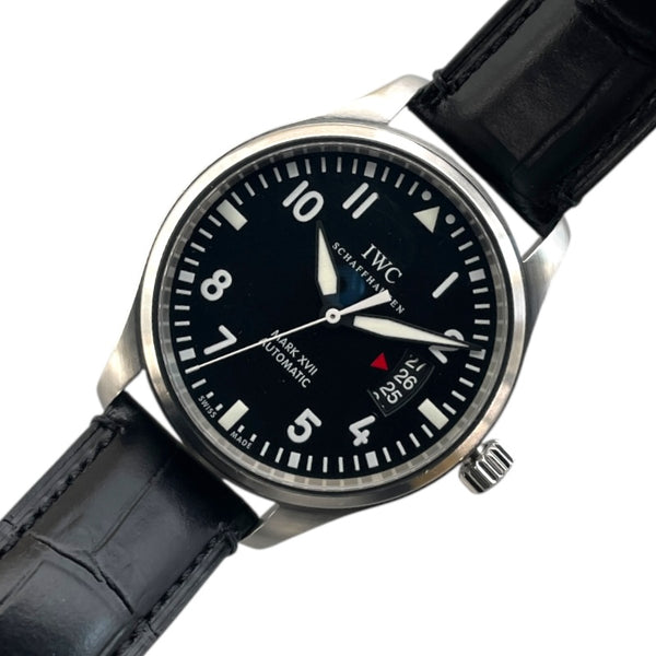 インターナショナルウォッチカンパニー IWC パイロットウォッチ マークXVII IW326501 ブラック SS メンズ 腕時計