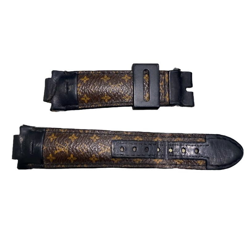 ルイ・ヴィトン LOUIS VUITTON タンブール ルイヴィトンカップ レガッタ フライバック クロノグラフ Q1021 ブラウン SS メンズ 腕時計