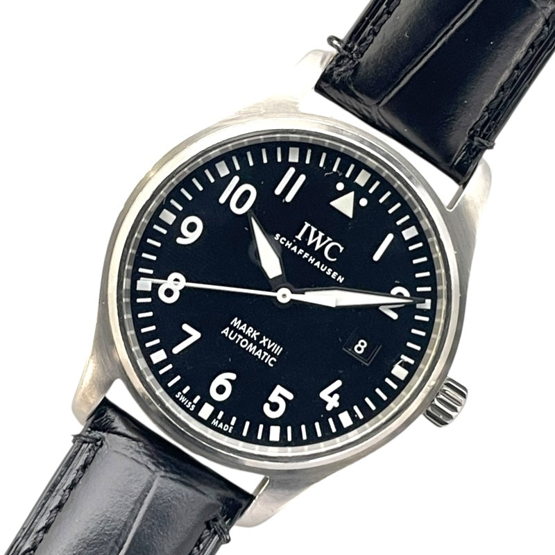 インターナショナルウォッチカンパニー IWC パイロットウォッチ マークⅧ IW327001 ブラック SS 自動巻き メンズ 腕時計