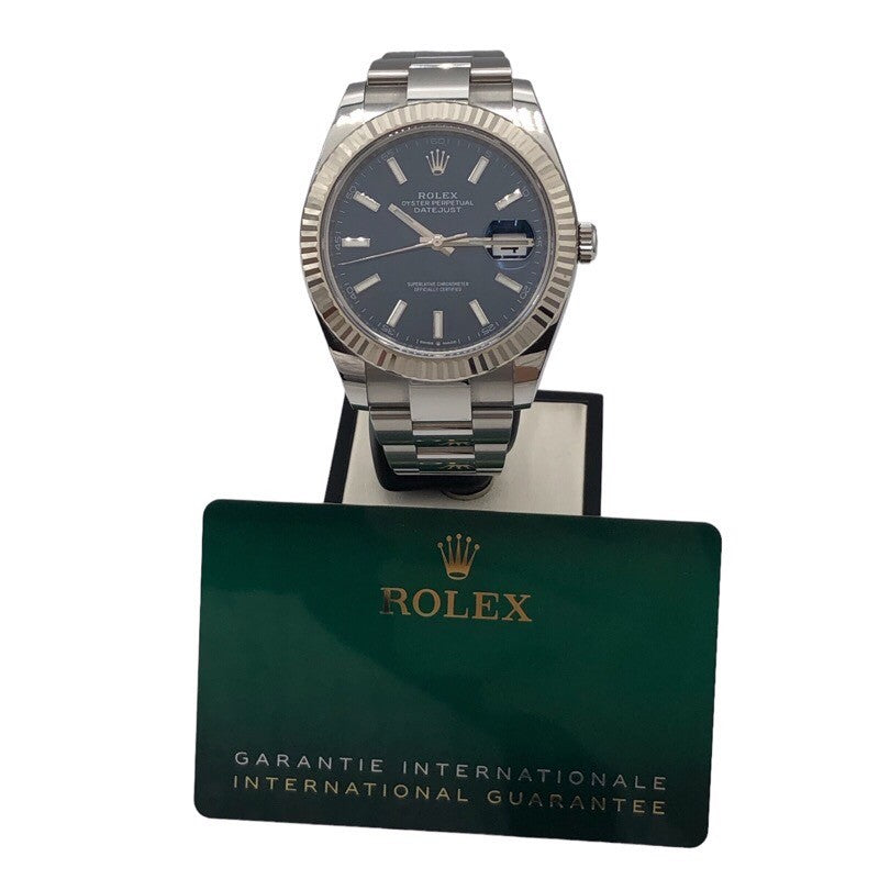 ロレックス ROLEX デイトジャスト41 126334 ホワイトゴールド/ステンレススチール(WG/SS) メンズ 腕時計