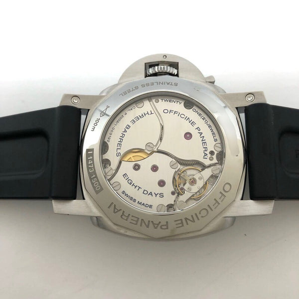 パネライ PANERAI ルミノール 1950 ８デイズ GMT PAM00233 ステンレススチール メンズ 腕時計