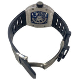 リシャール・ミル RICHARD MILLE オートマチックデイト RM010 ブラック  K18WG/ラバーベルト 自動巻き メンズ 腕時計