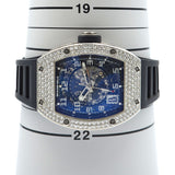 リシャール・ミル RICHARD MILLE オートマチックデイト RM010 ブラック  K18WG/ラバーベルト 自動巻き メンズ 腕時計