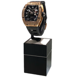 リシャール・ミル RICHARD MILLE トゥールビヨン デュアルタイムゾーン RM003 ブラック K18PG/ラバーベルト 自動巻き メンズ 腕時計