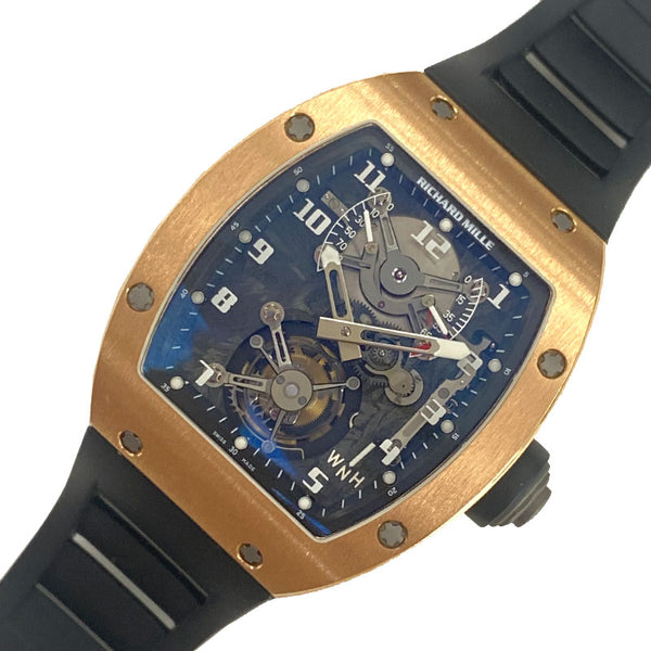 リシャール・ミル RICHARD MILLE トゥールビヨン RM002-V2  K18PG 自動巻き メンズ 腕時計