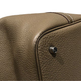 エルメス HERMES ピコタンロックMM U刻 エトゥープ　シルバー金具 トリヨンクレマンス レディース ハンドバッグ