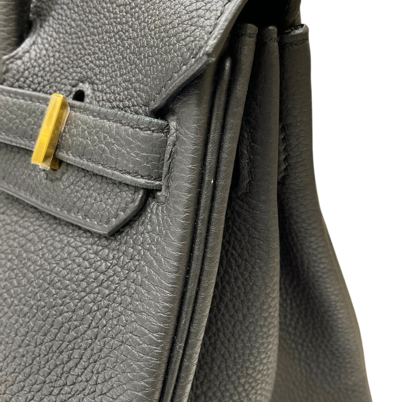 エルメス HERMES バーキン25 W刻印 ブラック ゴールド金具 トゴ レディース ハンドバッグ