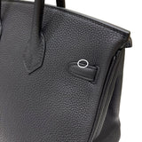 エルメス HERMES バーキン25 W刻印 ブラック ゴールド金具 トゴ レディース ハンドバッグ