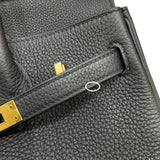 エルメス HERMES バーキン25 W刻印 ブラック ゴールド金具 トゴ レディース ハンドバッグ