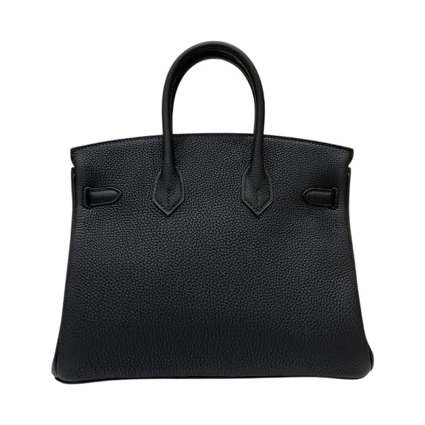 エルメス HERMES バーキン25 W刻印 ブラック ゴールド金具 トゴ レディース ハンドバッグ