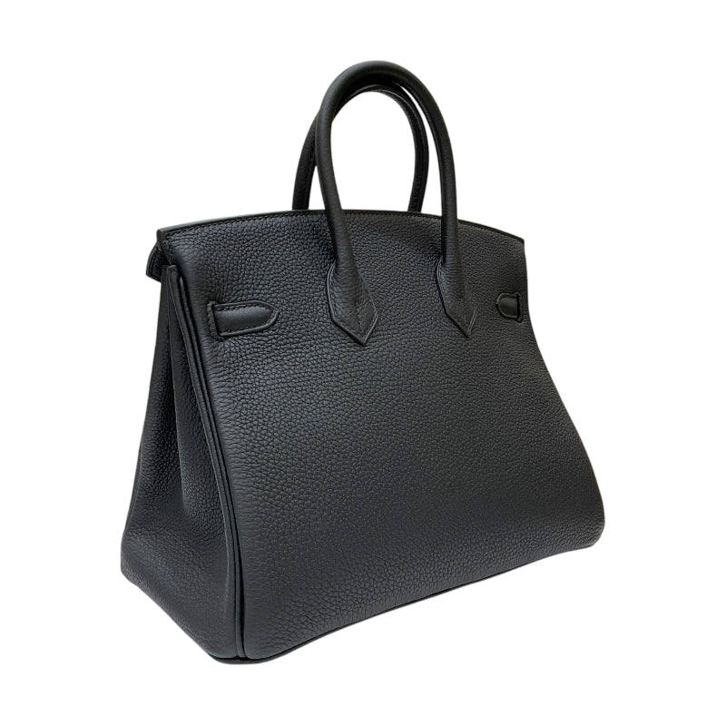 エルメス HERMES バーキン25 W刻印 ブラック ゴールド金具 トゴ レディース ハンドバッグ