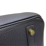 エルメス HERMES バーキン25 W刻印 ブラック ゴールド金具 トゴ レディース ハンドバッグ