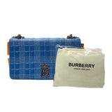 バーバリーロンドン  BURBERRY LONDON ローラバッグ ブライトスカイブルー レザー レディース ショルダーバッグ