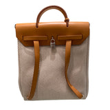 エルメス HERMES エールバッグアドPM □G刻 ゴールド トワル・ハンター レディース リュック・デイパック