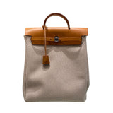 エルメス HERMES エールバッグアドPM □G刻 ゴールド トワル・ハンター レディース リュック・デイパック