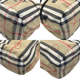 バーバリーロンドン  BURBERRY LONDON ノバチェックポーチ ベージュ ナイロン/キャンバス ユニセックス ポーチ
