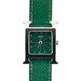 エルメス HERMES Hウォッチ HH1.210 ホワイト SS レディース 腕時計