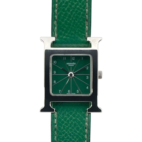 エルメス HERMES Hウォッチ HH1.210 ホワイト SS レディース 腕時計