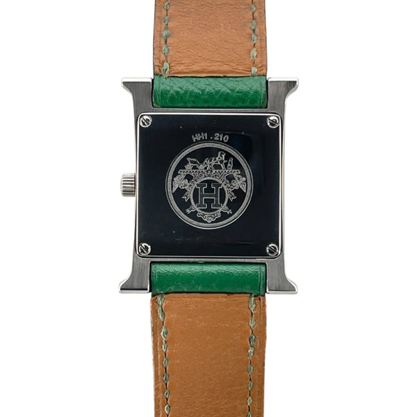 エルメス HERMES Hウォッチ HH1.210 ホワイト SS レディース 腕時計