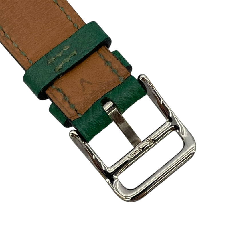 エルメス HERMES Hウォッチ HH1.210 ホワイト SS レディース 腕時計