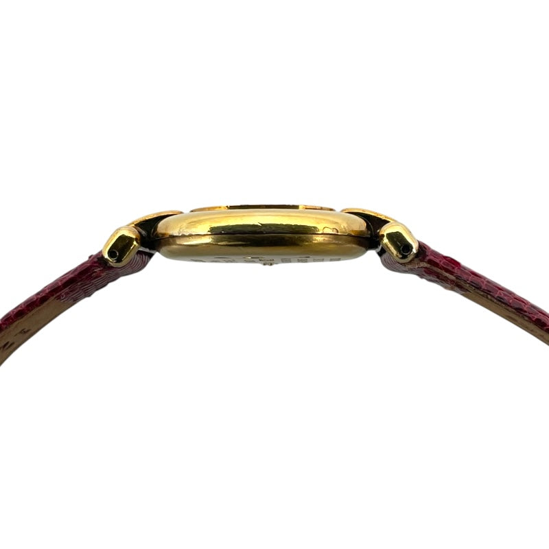 カルティエ Cartier マストコリゼ 590002 ホワイト SV/GF レディース 腕時計