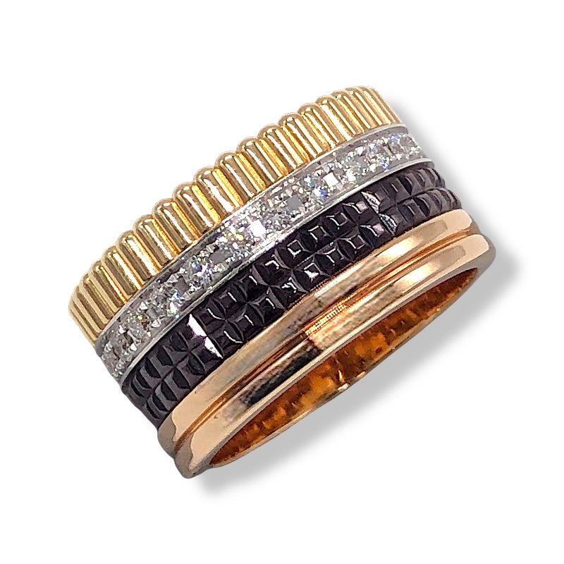ブシュロン BOUCHERON キャトル ラージ リング ダイヤ リング 750/ダイヤ ジュエリー