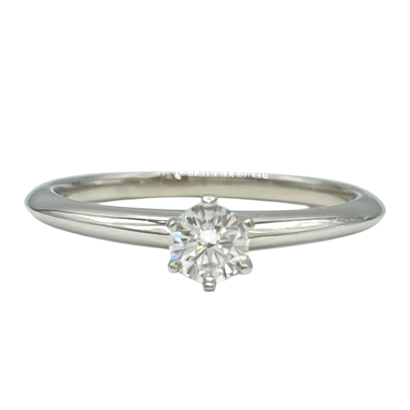 ティファニー TIFFANY＆CO ソリティアリング Pt950 ダイヤモンド ジュエリー