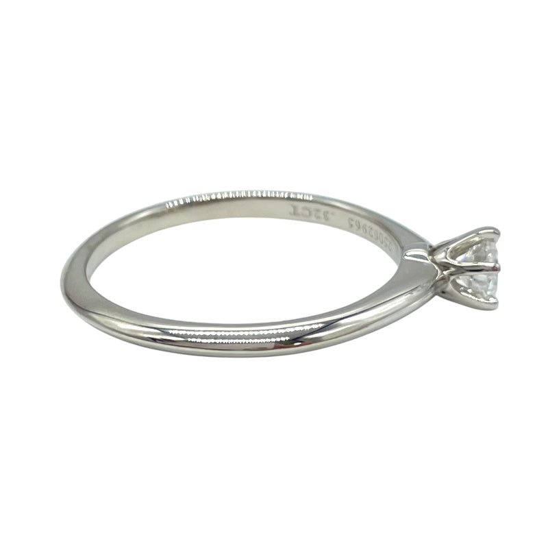 ティファニー TIFFANY＆CO ソリティアリング Pt950 ダイヤモンド ジュエリー