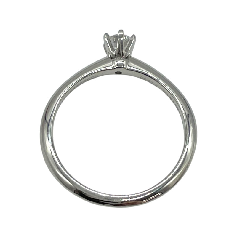 ティファニー TIFFANY＆CO ソリティアリング Pt950 ダイヤモンド ジュエリー