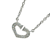 カルティエ Cartier Cハート ダイヤネックレス 750 ジュエリー