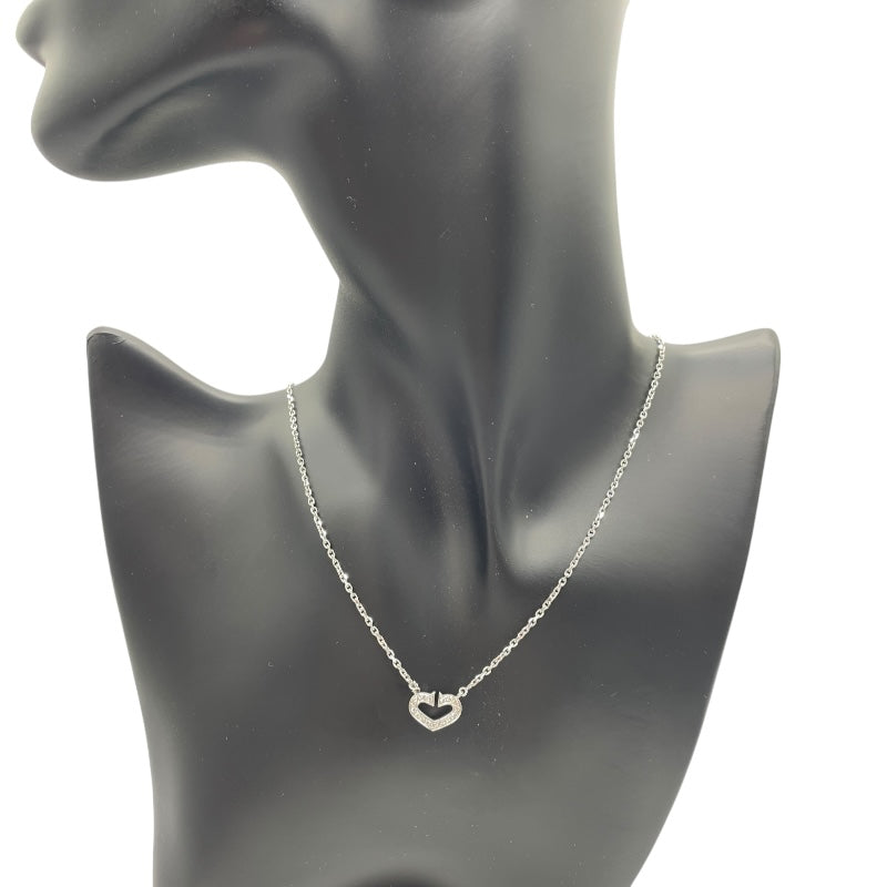 カルティエ Cartier Cハート ダイヤネックレス 750 ジュエリー