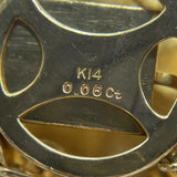 パールネックレス ゴールド K14/ダイヤモンド/パール ダイヤモンド ジュエリー