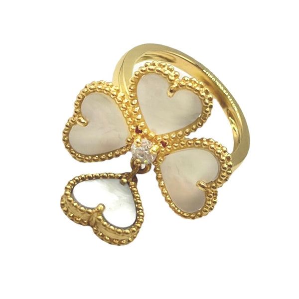 ヴァンクリーフ＆アーペル Van Cleef & Arpels エフイヤージュリング 750 ジュエリー