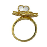 ヴァンクリーフ＆アーペル Van Cleef & Arpels エフイヤージュリング 750 ジュエリー