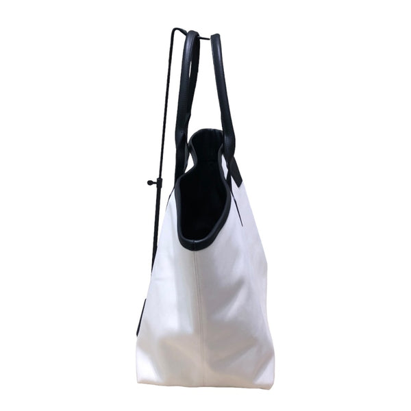 バレンシアガ BALENCIAGA シティズパリスジャンホ ホワイト キャンバス トートバッグ
