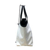 バレンシアガ BALENCIAGA シティズパリスジャンホ ホワイト キャンバス トートバッグ