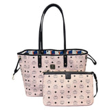 エム・シー・エム MCM ヴィセトス トートバッグ ピンク ヴィセトスキャンバス レディース トートバッグ