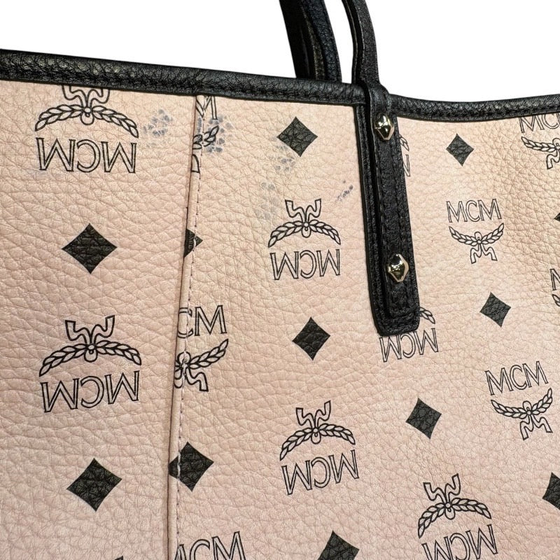 エム・シー・エム MCM ヴィセトス トートバッグ ピンク ヴィセトスキャンバス レディース トートバッグ