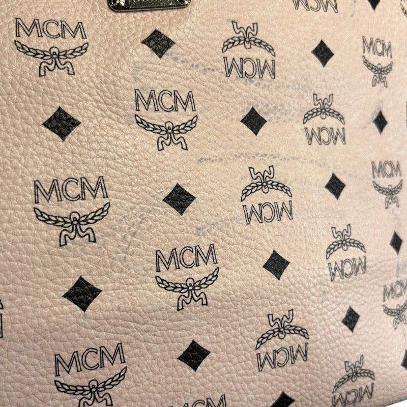 エム・シー・エム MCM ヴィセトス トートバッグ ピンク ヴィセトスキャンバス レディース トートバッグ