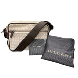 ブルガリ BVLGARI ロゴマニアメッセンジャーバッグ キャンバス ユニセックス ショルダーバッグ