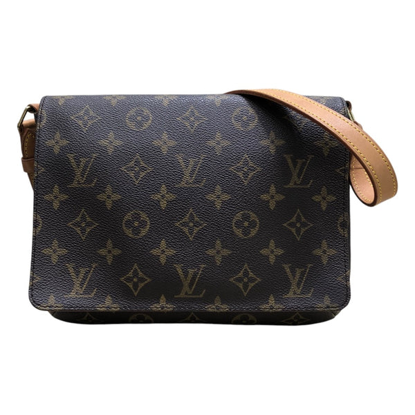 ルイ・ヴィトン LOUIS VUITTON ミュゼットタンゴショート モノグラム PVC/レザー レディース ショルダーバッグ