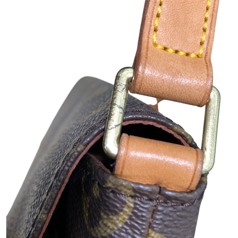 ルイ・ヴィトン LOUIS VUITTON ミュゼットタンゴショート モノグラム PVC/レザー レディース ショルダーバッグ