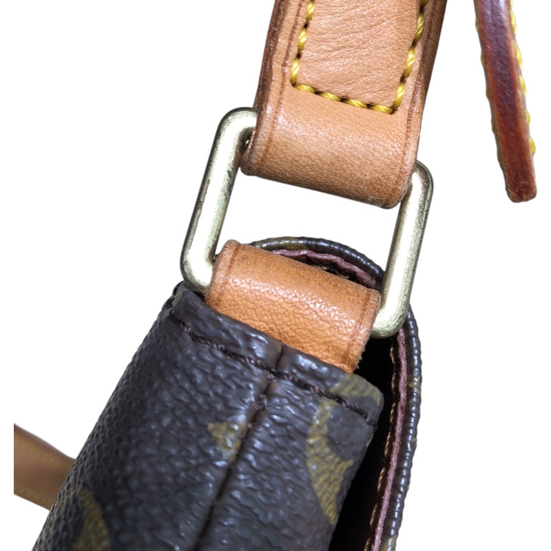 ルイ・ヴィトン LOUIS VUITTON ミュゼットタンゴショート モノグラム PVC/レザー レディース ショルダーバッグ